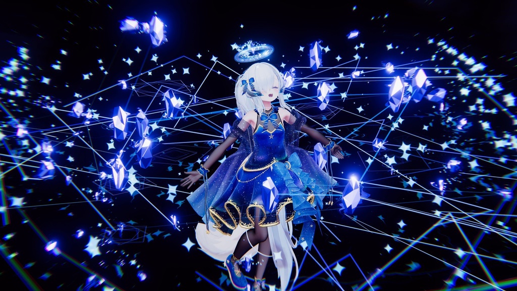 【VRChat想定】GemStella Halo