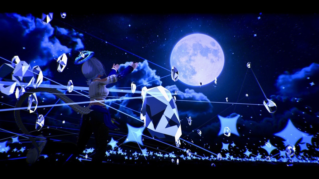 【VRChat想定】GemStella Halo