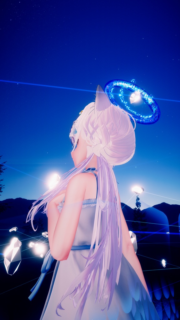 【VRChat想定】GemStella Halo