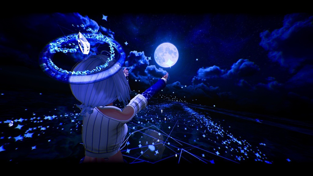 【VRChat想定】GemStella Halo