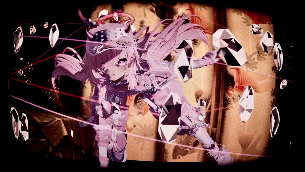 【VRChat想定】GemStella Halo