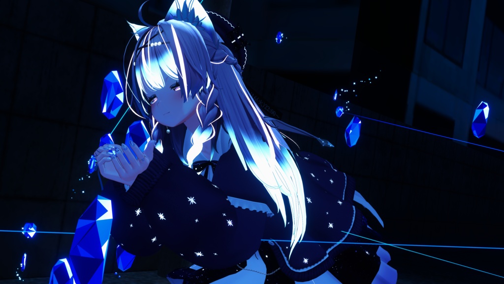 【VRChat想定】GemStella Halo