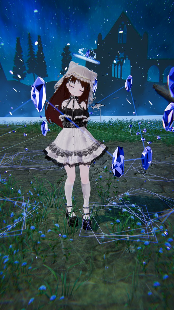【VRChat想定】GemStella Halo