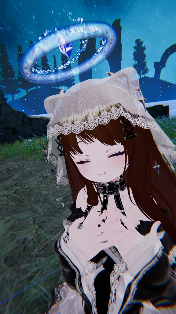 【VRChat想定】GemStella Halo