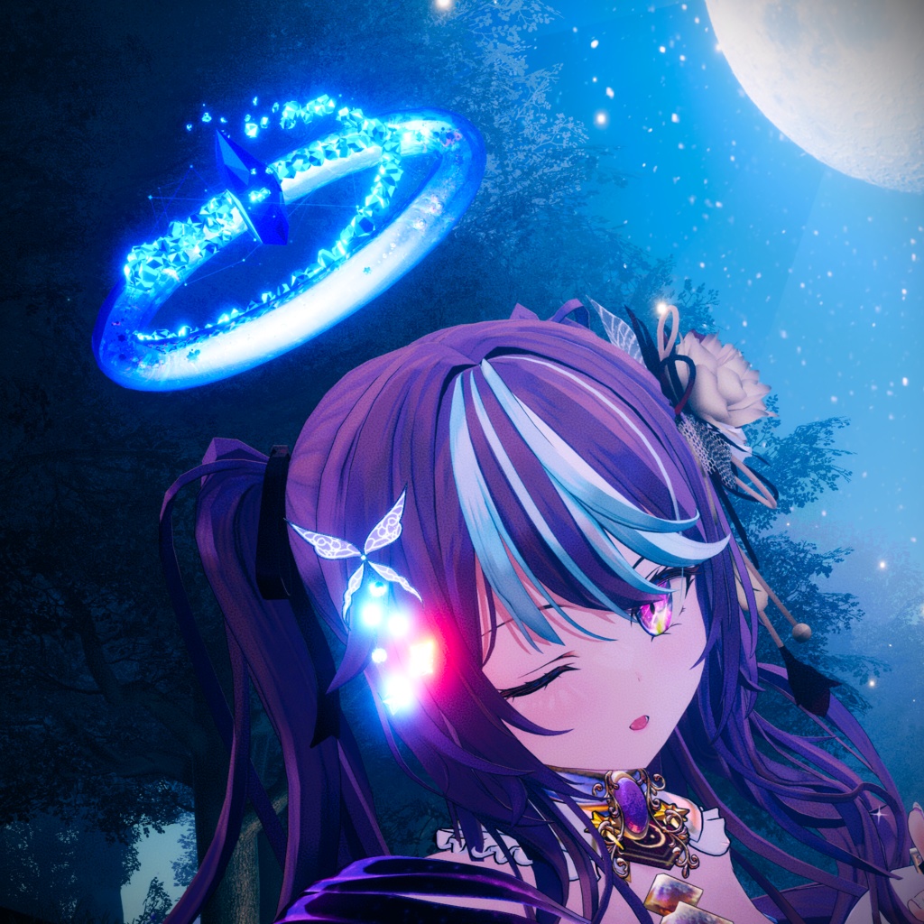 【VRChat想定】GemStella Halo