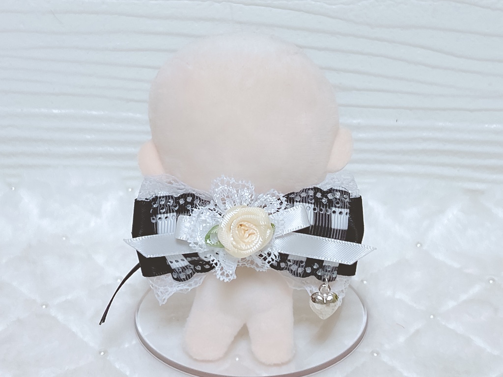 【ぬいぐるみ用】ブラックチェック