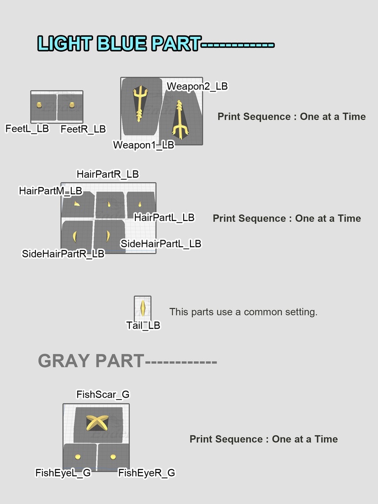 Hololive EN Smol Gura Pen Holder