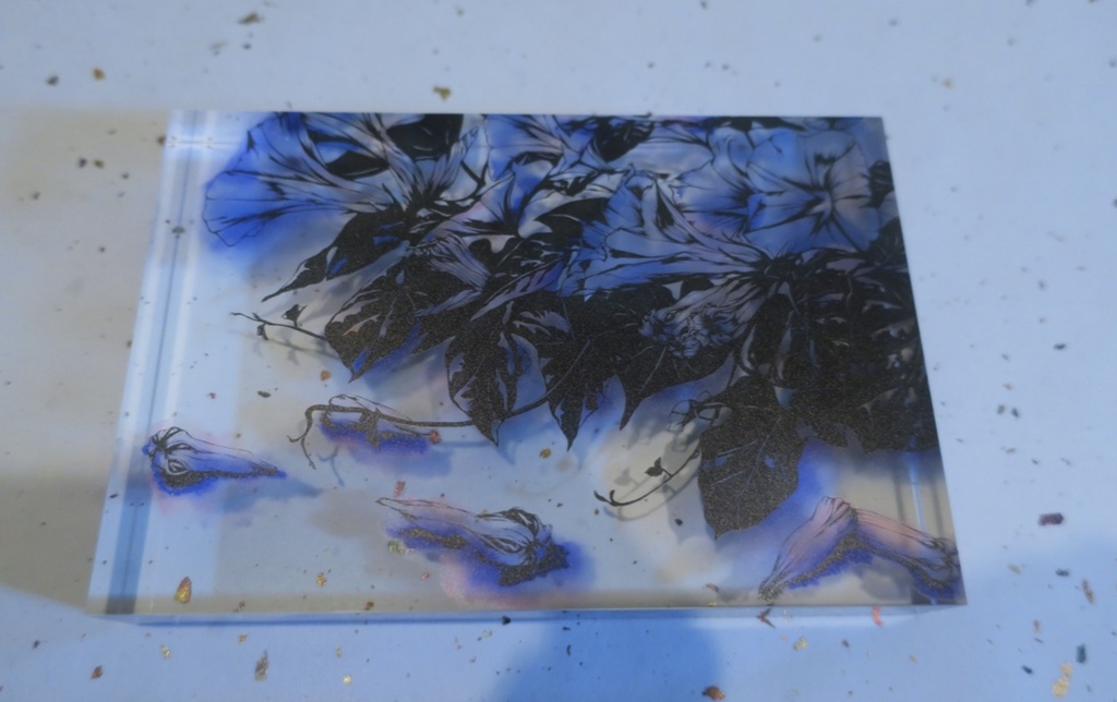 アクリルブロック 朝まだき