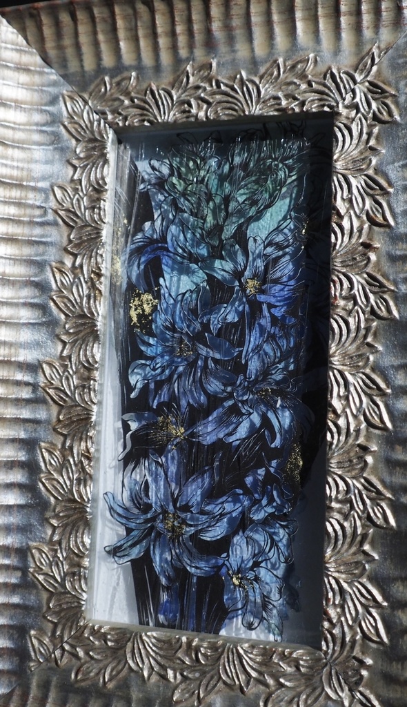 切り絵原画「薄氷」