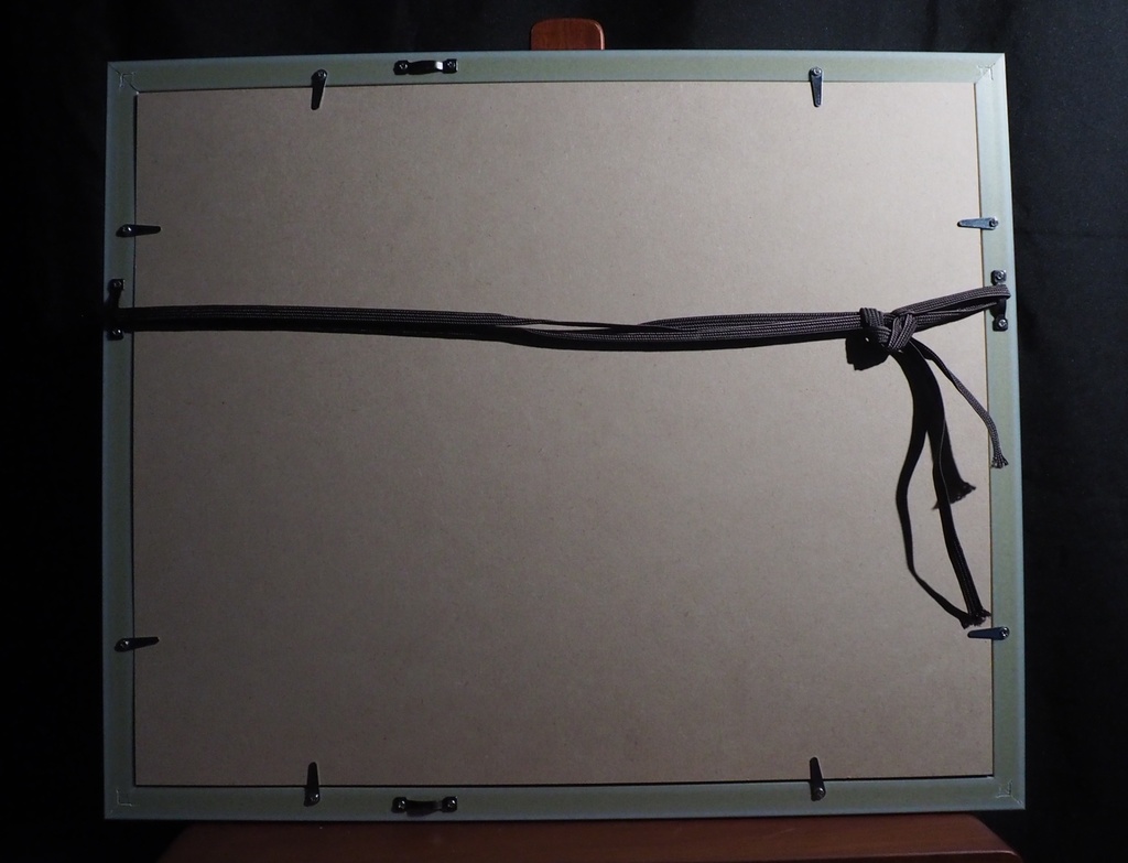 切り絵下絵「瞬き」