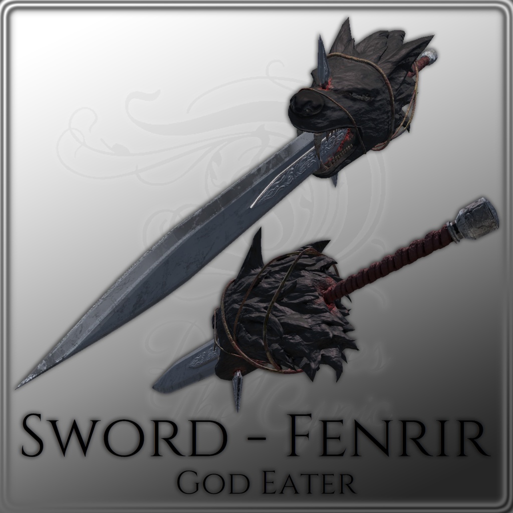 3Dモデル]Sword - Fenrir - Pini - BOOTH