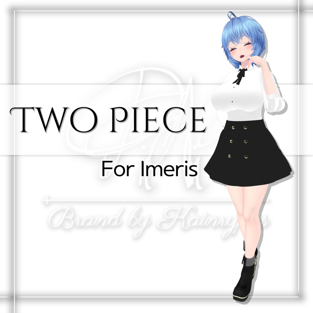 [3Dモデル]ツーピース(Imeris●イメリス専用)