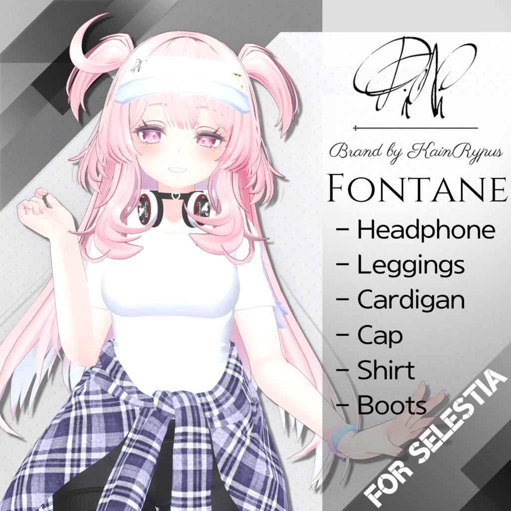 [3Dモデル]Fontane(Selestia●セレスティア専用)