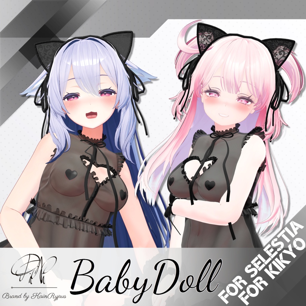 [3Dモデル]Babydoll(セレスティア ● 桔梗専用)