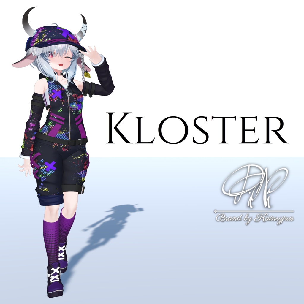 [3Dモデル]Kloster(カリン●ウユ専用)