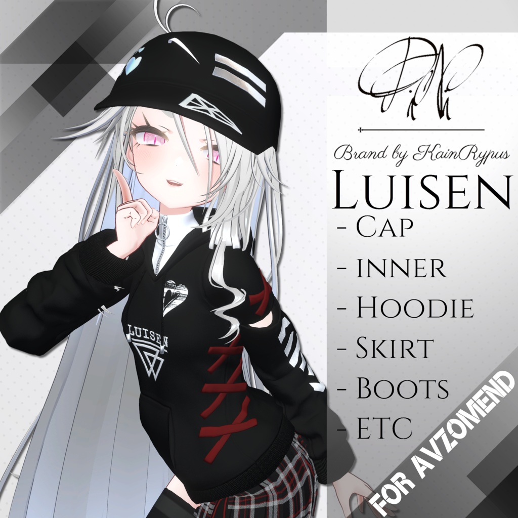 3Dモデル]Luisen(Avzomend○ゾメちゃん専用) - Pini - BOOTH