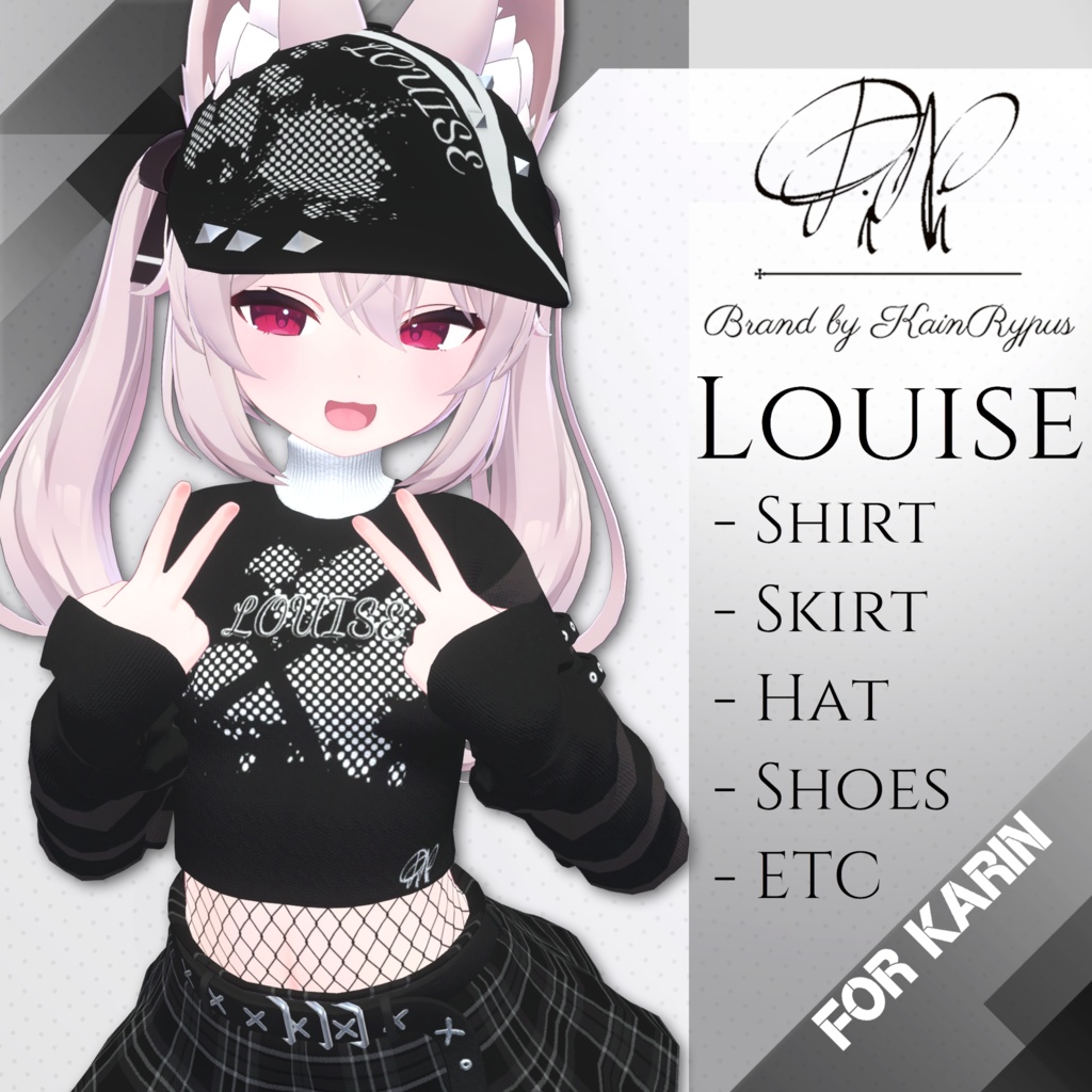 [3Dモデル]Louise(Karin●カリン専用)