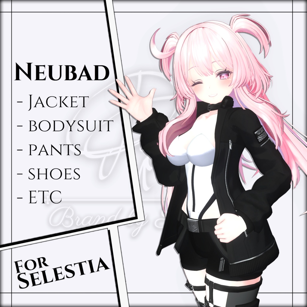 [3Dモデル]Neubad(Selestia●セレスティア専用)