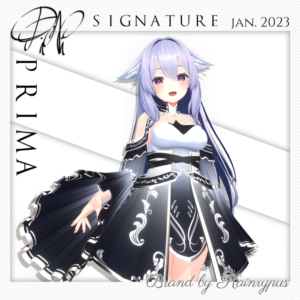 [3Dモデル]Signature - Prima - Pini - BOOTH