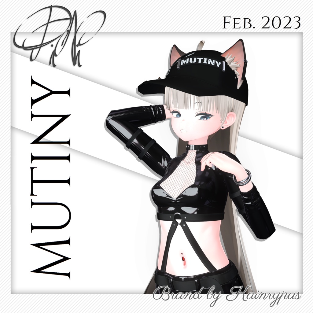 [3Dモデル]Mutiny(ユギ●ミヨ 専用)