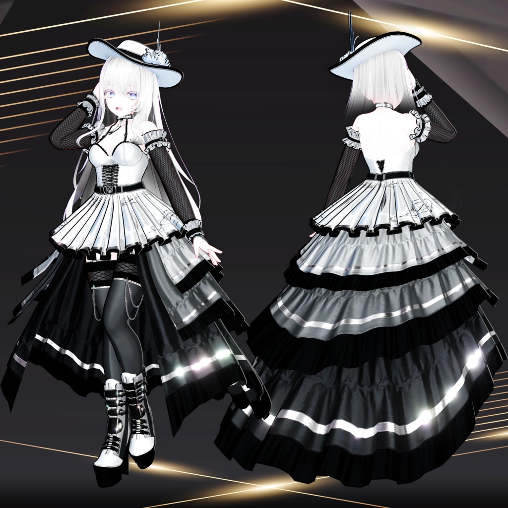 [3Dモデル] - Midnight Rose - 缩略图 10