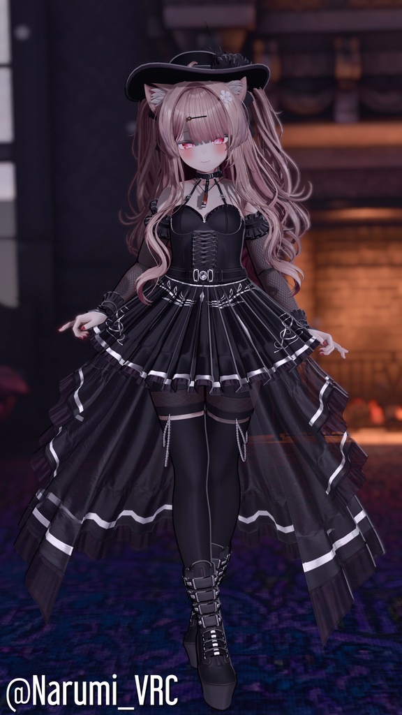 [3Dモデル] - Midnight Rose - 缩略图 17
