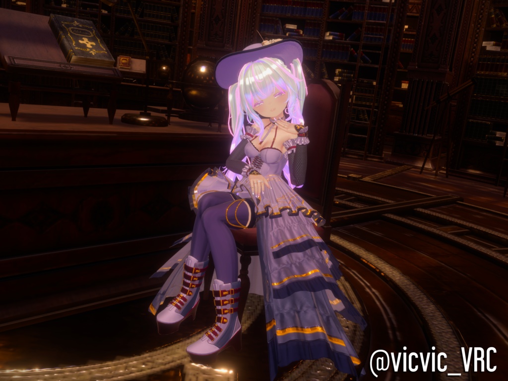 [3Dモデル] - Midnight Rose - 缩略图 25
