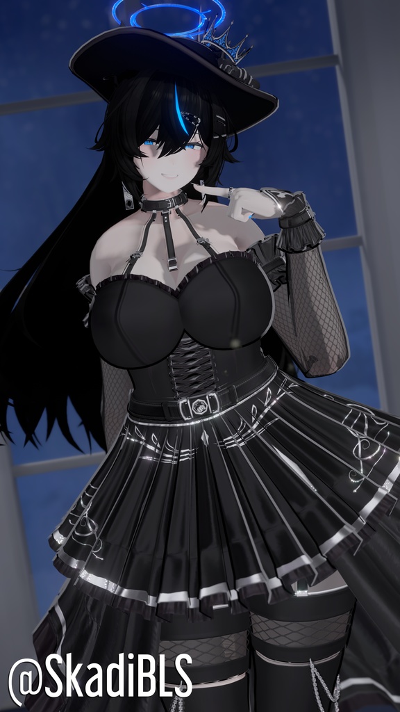 [3Dモデル] - Midnight Rose - 缩略图 23