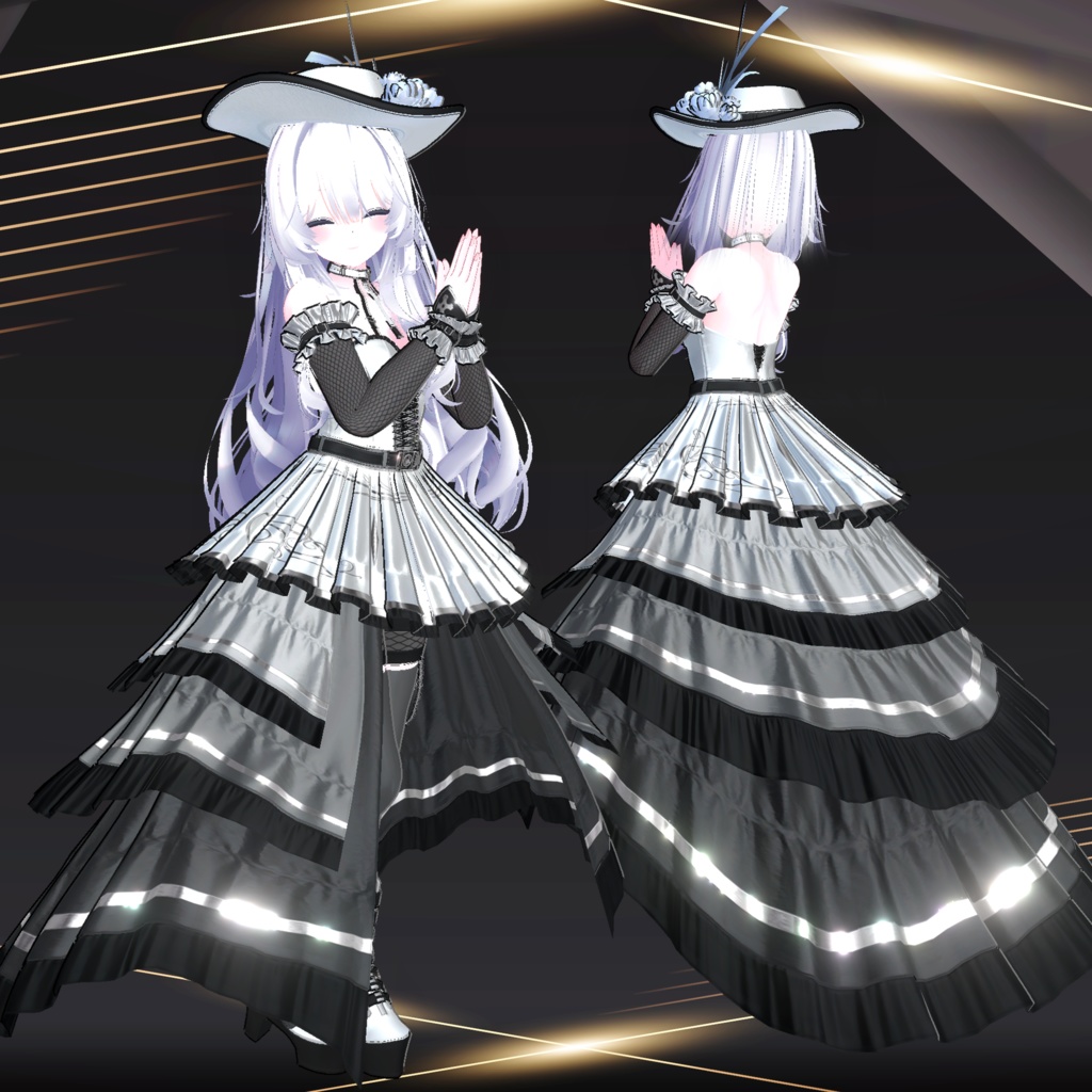 [3Dモデル] - Midnight Rose - 缩略图 14