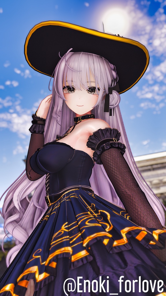 [3Dモデル] - Midnight Rose - 缩略图 20