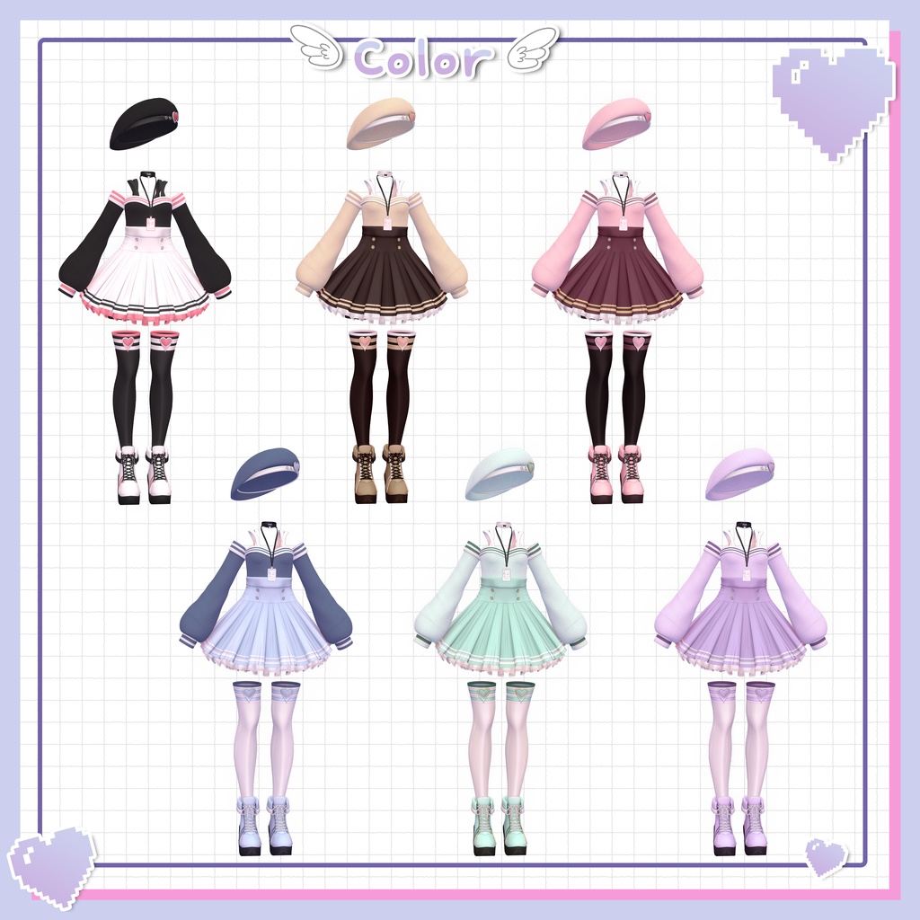 [3Dモデル] - Heartbeat Melody - 缩略图 8