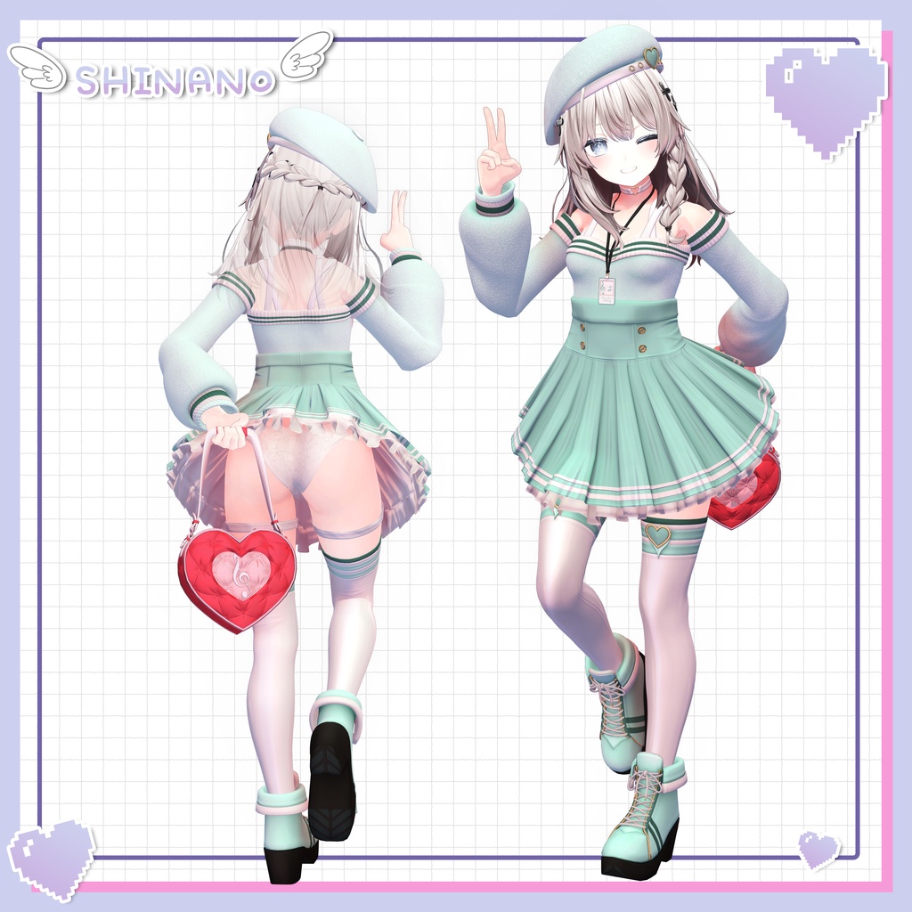 [3Dモデル] - Heartbeat Melody - 缩略图 9