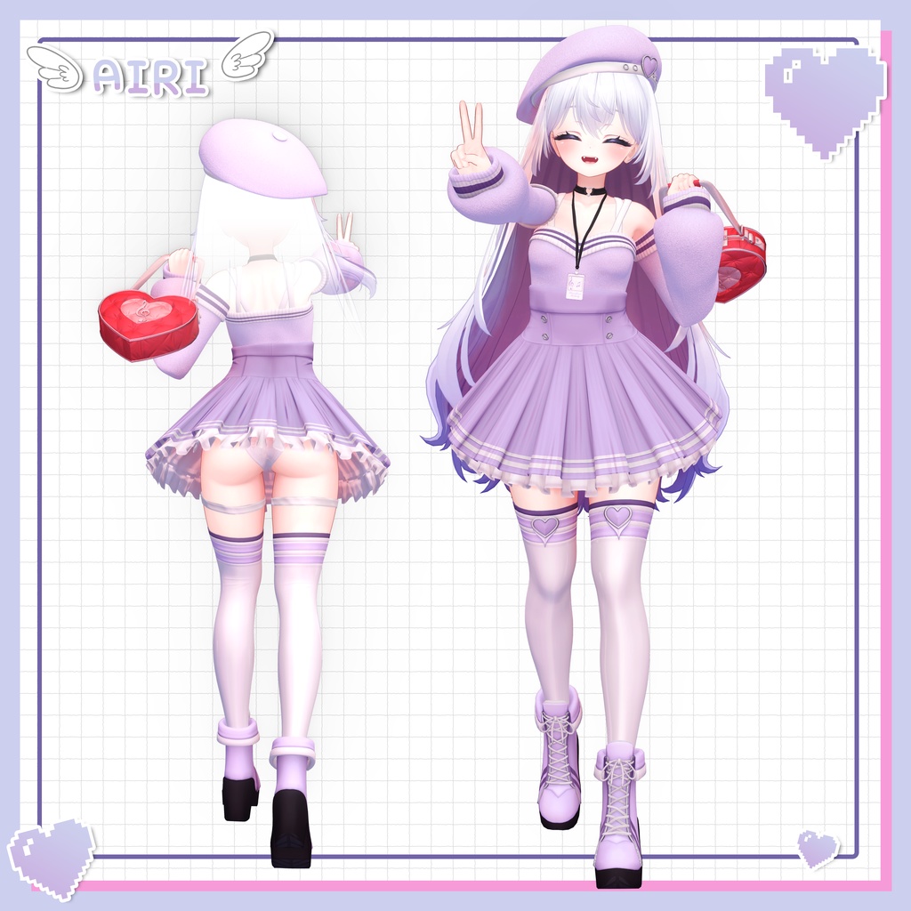[3Dモデル] - Heartbeat Melody - 缩略图 10