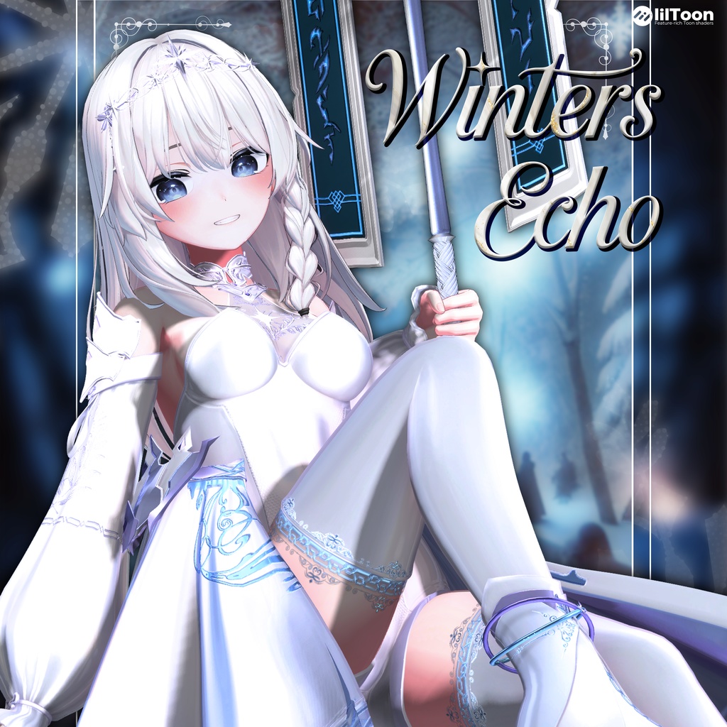 [3Dモデル] 「 Winters Echo 」& (❕❗Free❗❕) Frost Staff🎁