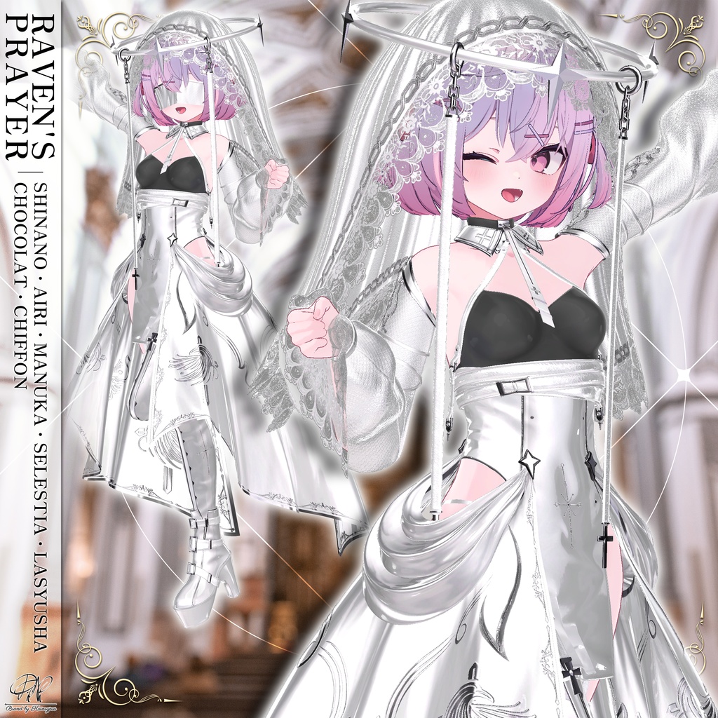 【3D衣装】「Raven's_Prayer 」 ・カラスの祈り