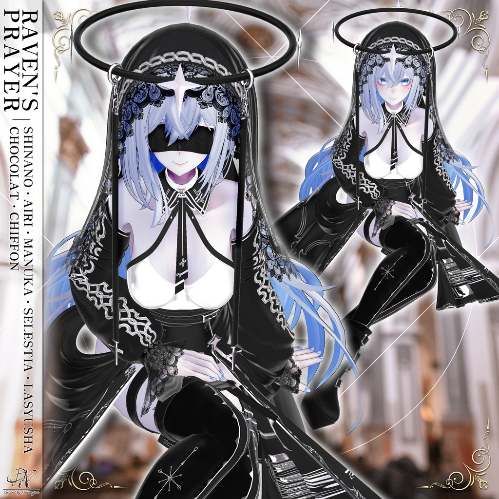 【3D衣装】「Raven's_Prayer 」 ・カラスの祈り