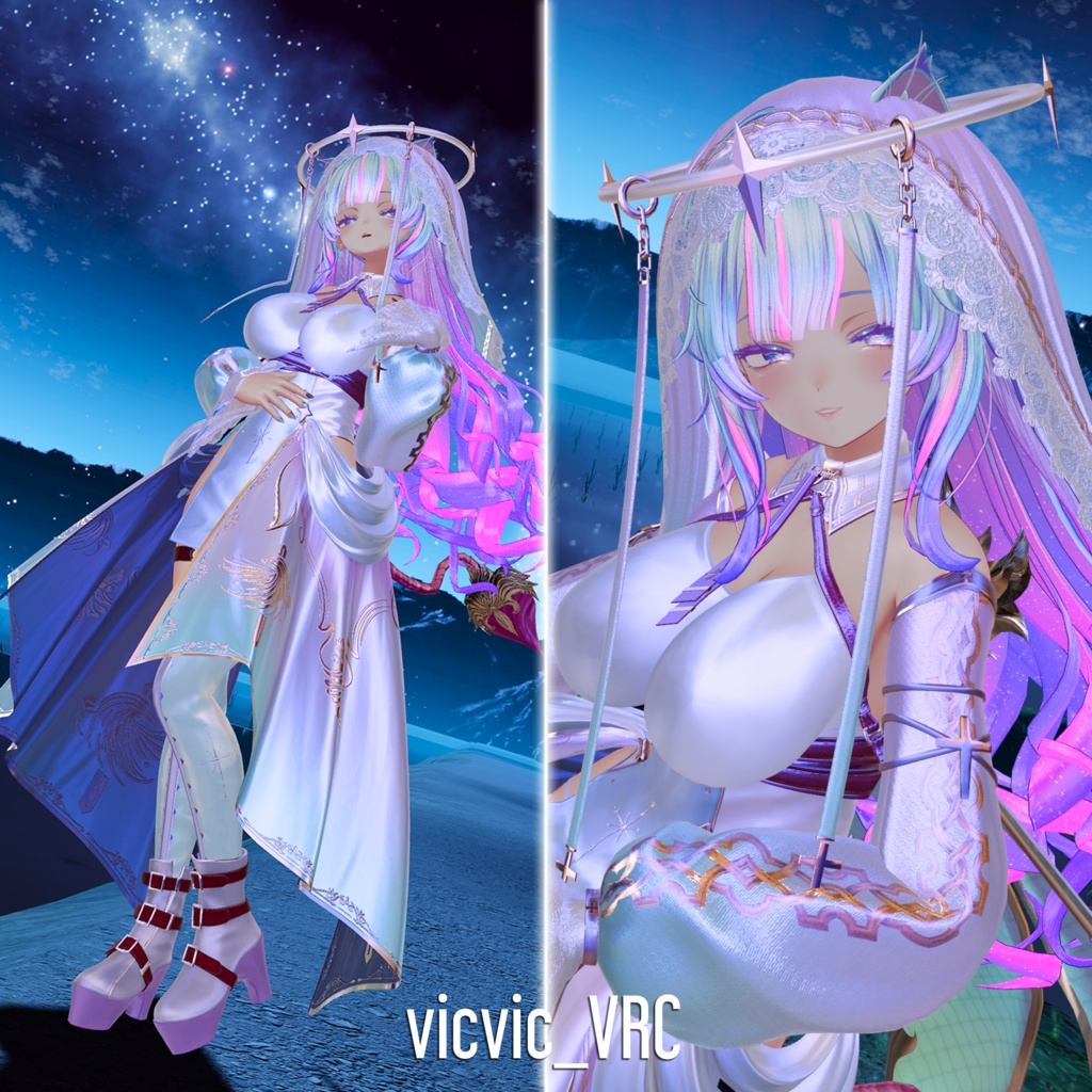 【3D衣装】「Raven's_Prayer 」 ・カラスの祈り