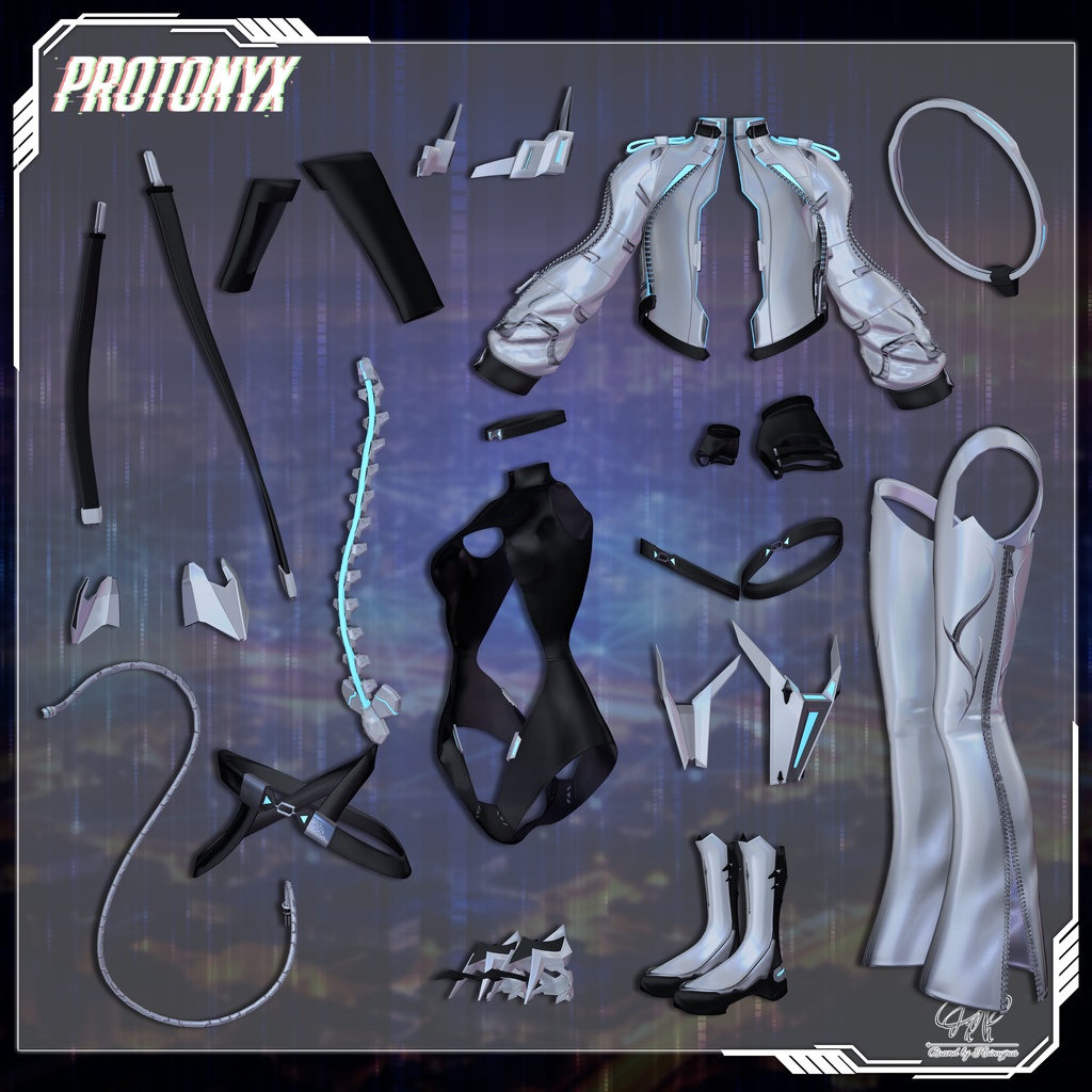 【8アバター対応】Proto_Nyx ● プロト・ニュクス