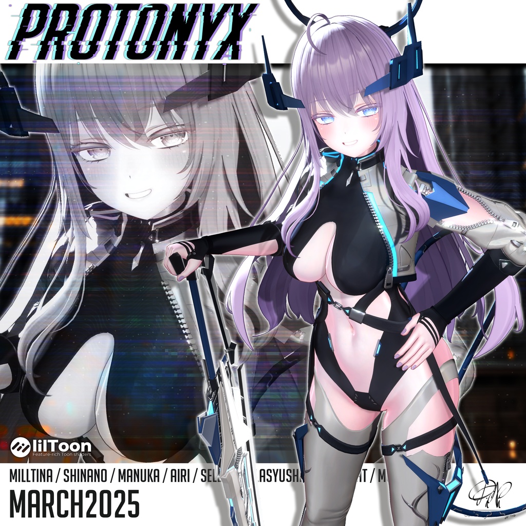 【8アバター対応】Proto_Nyx ● プロト・ニュクス