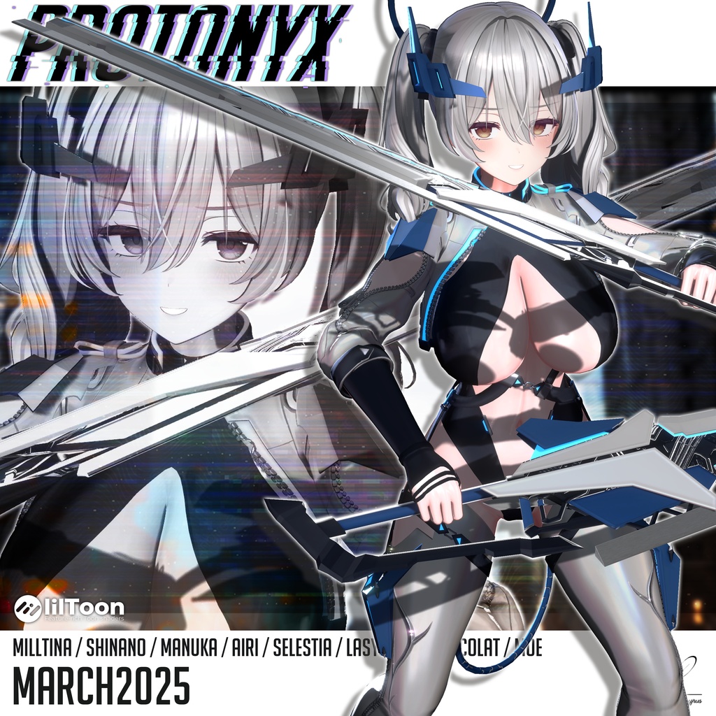 【8アバター対応】Proto_Nyx ● プロト・ニュクス
