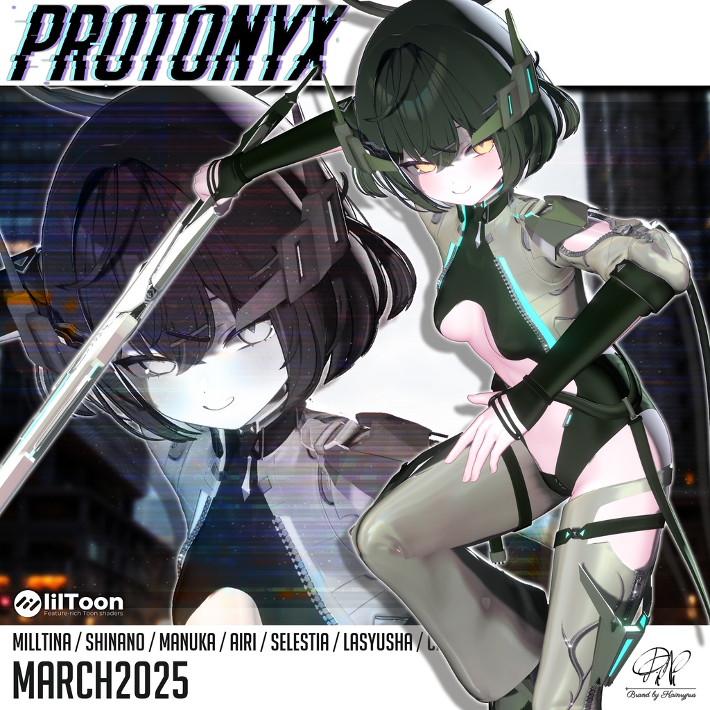【8アバター対応】Proto_Nyx ● プロト・ニュクス