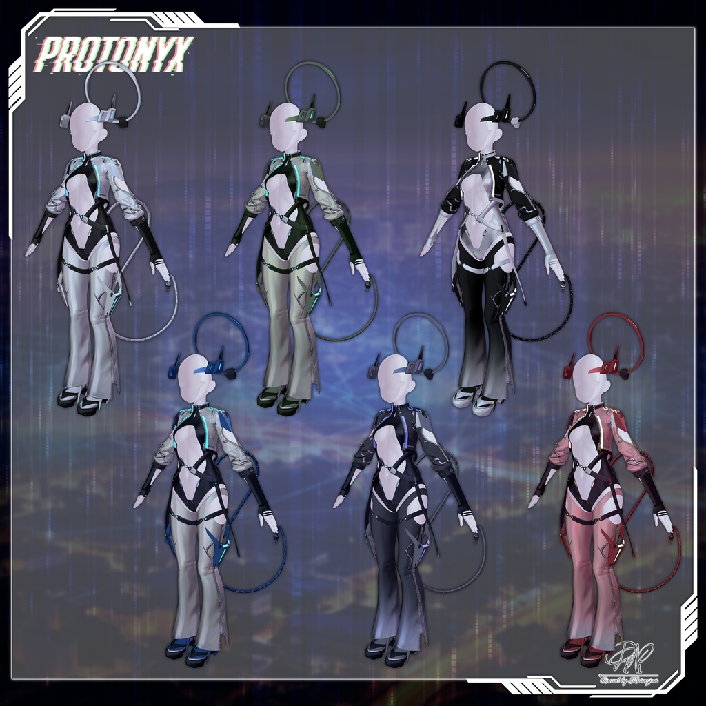 【8アバター対応】Proto_Nyx ● プロト・ニュクス