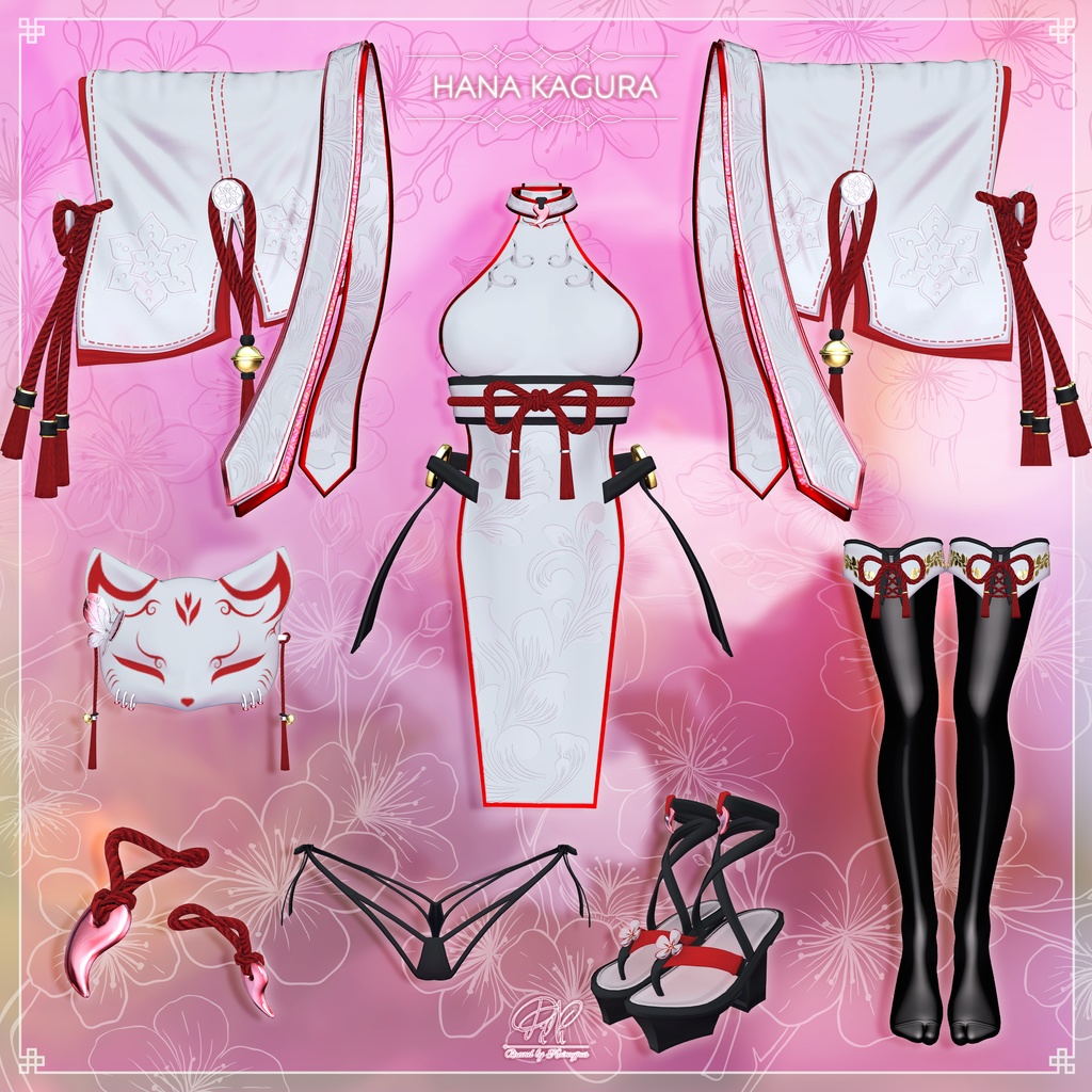 【8アバター対応】Hana_Kagura ● ハナカグラ