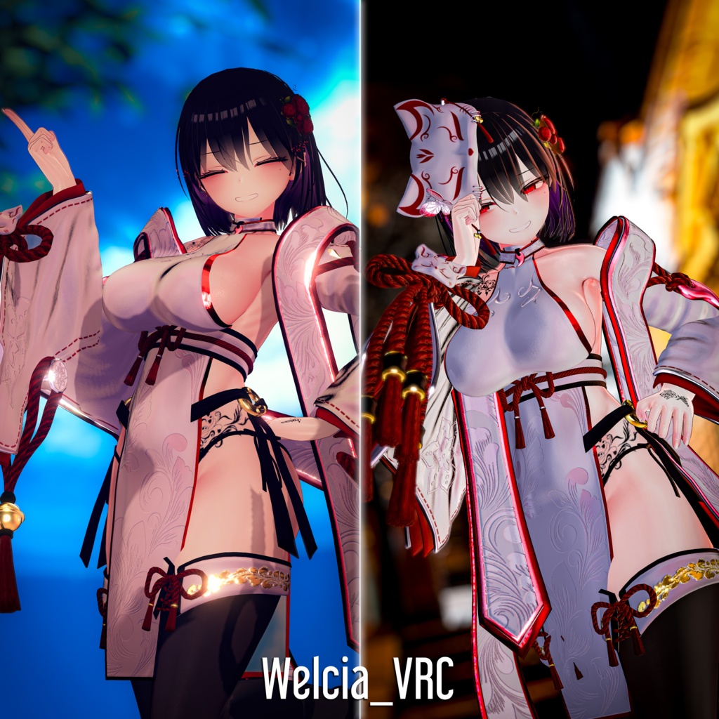 【8アバター対応】Hana_Kagura ● ハナカグラ