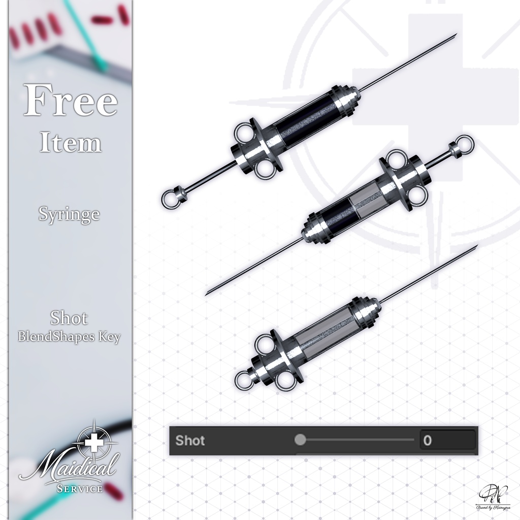 【8アバター対応】Maidical_Service ●  メイディカル・サービス