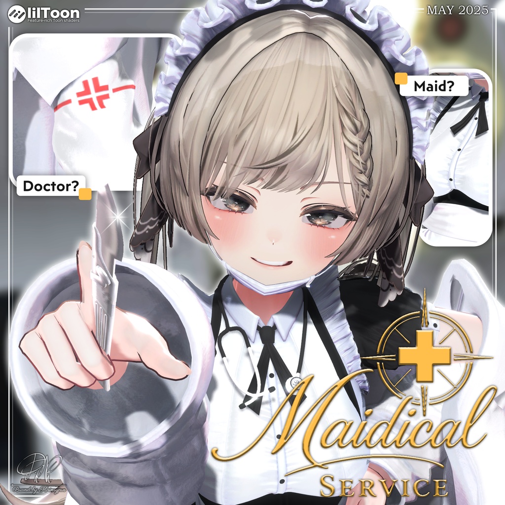 🎁【50%】リリースセール🎁【8アバター対応】Maidical_Service ● メイディカル・サービス