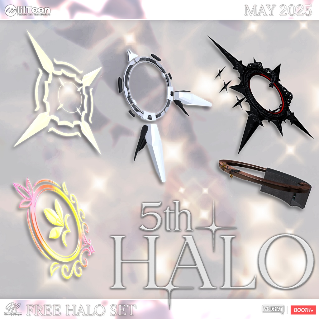 🎁【FREE】🎁5th_Halo SET