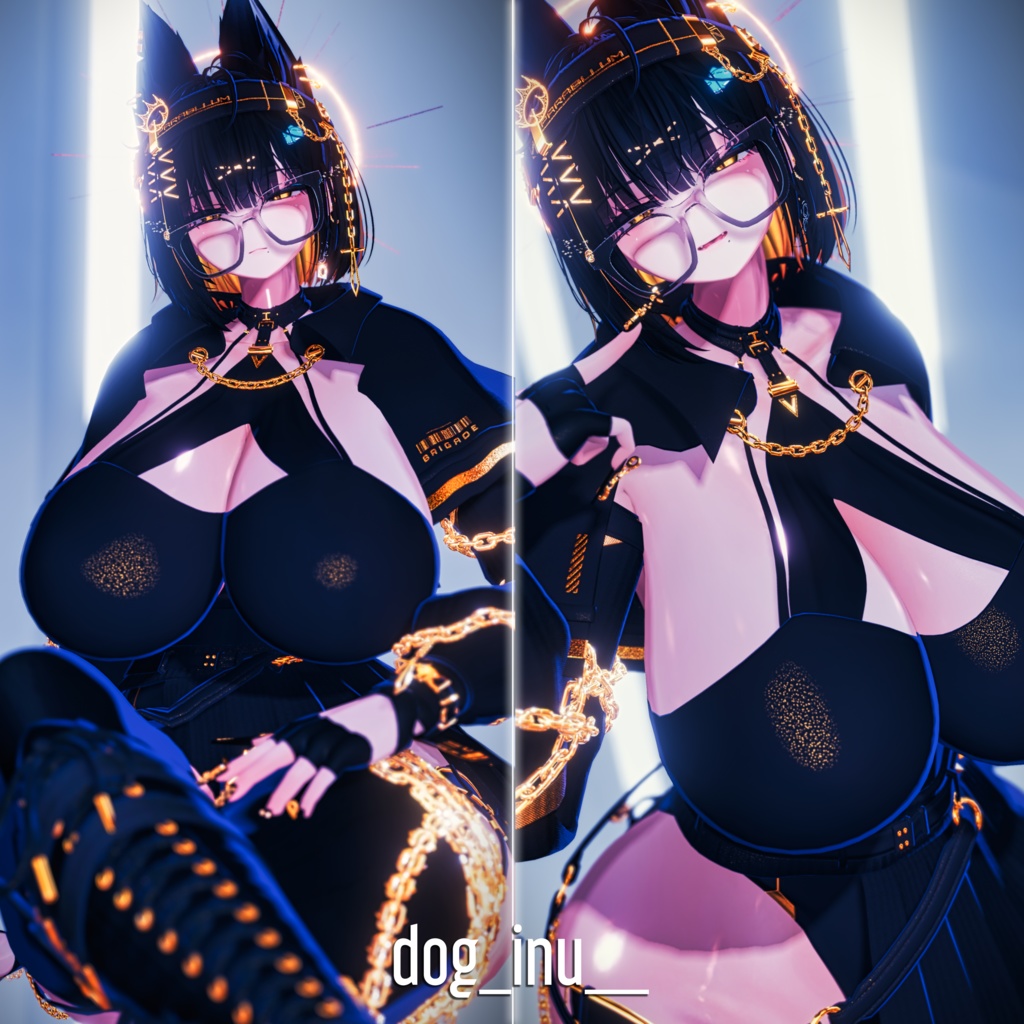 【9アバター対応】ノワール・ブリゲード ●Noir Brigade