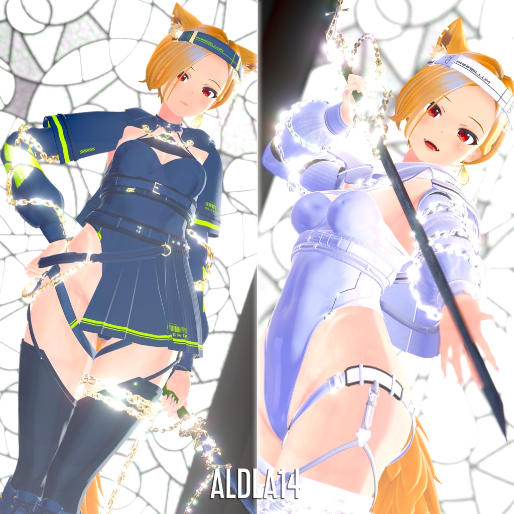 【9アバター対応】ノワール・ブリゲード ●Noir Brigade