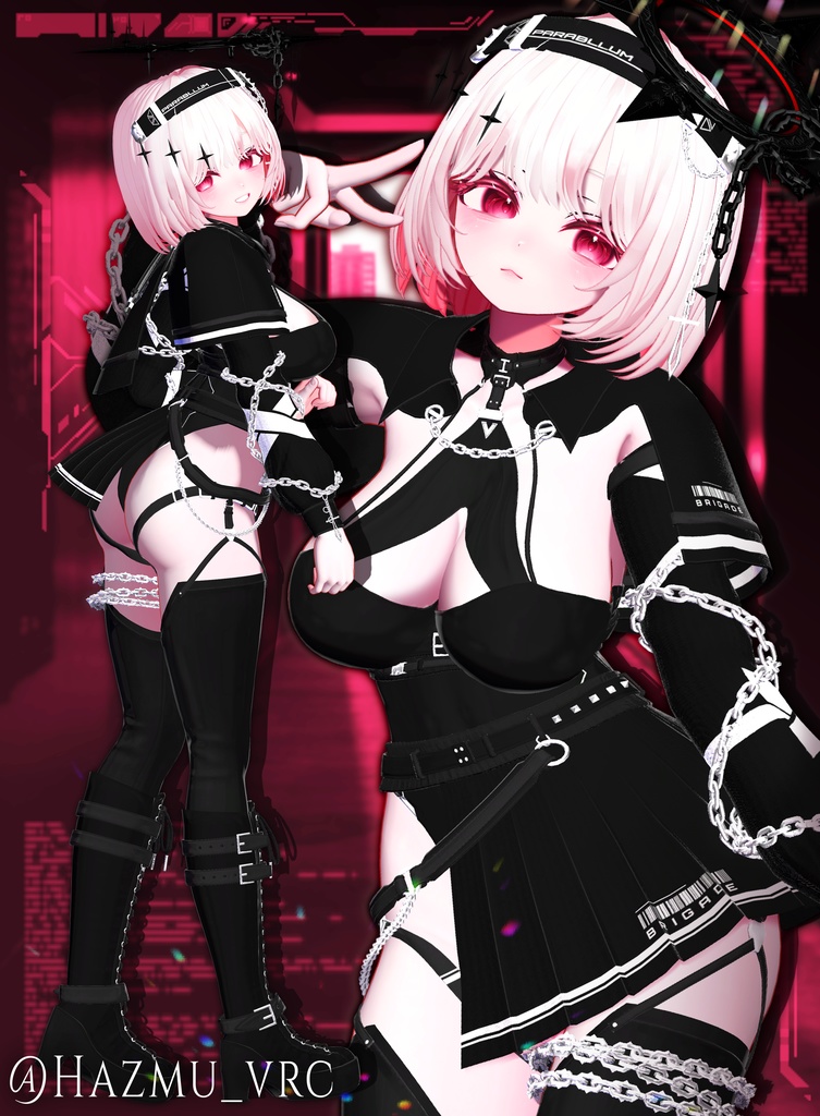 【9アバター対応】ノワール・ブリゲード ●Noir Brigade